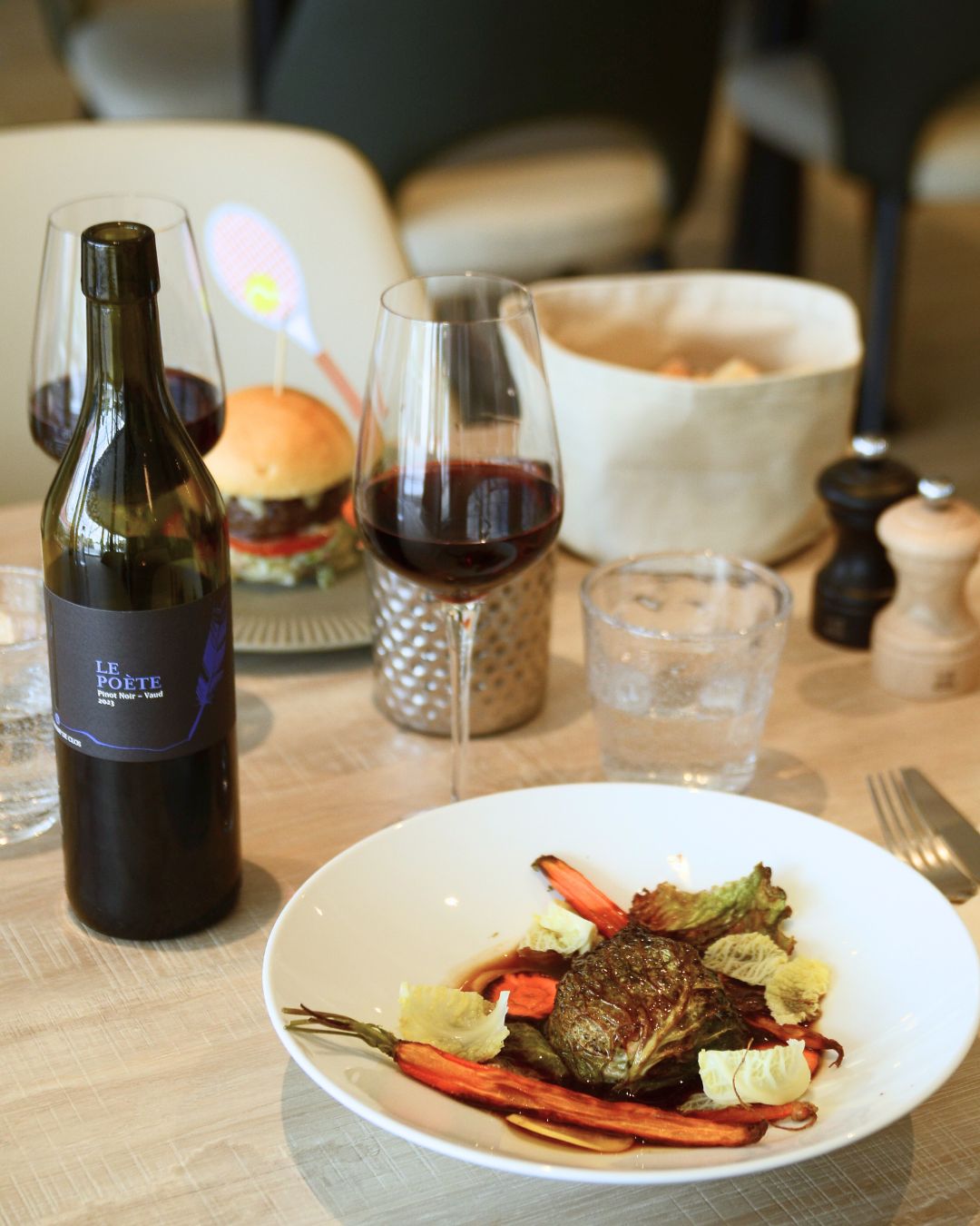 Plats à la carte ou menu du jour